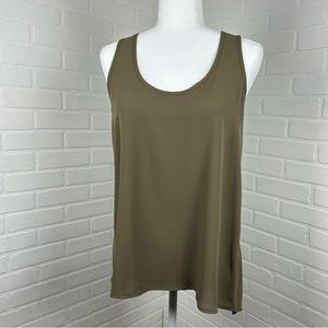 Stylish Army Green Tank Top